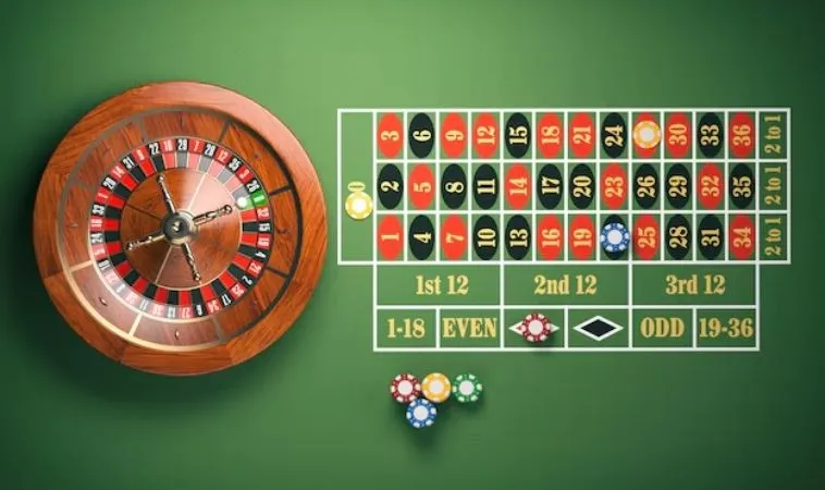 Bàn chơi Roulette Tại Nhà Cái VZ99